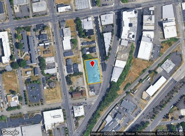 2544 Fawcett Ave, Tacoma, WA Parcel Map
