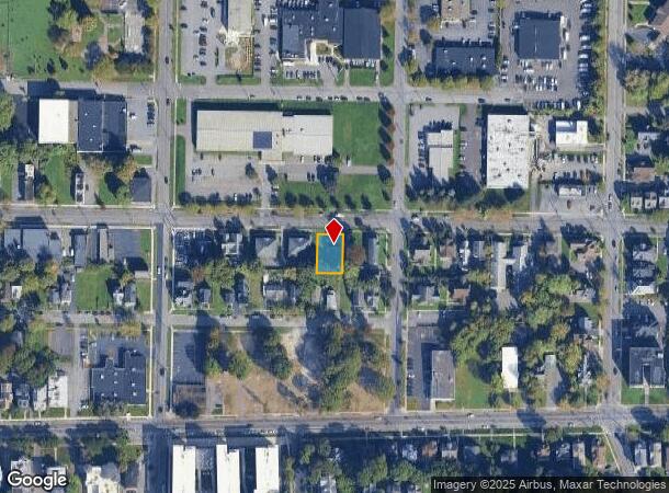  1226 E Fayette St, Syracuse, NY Parcel Map