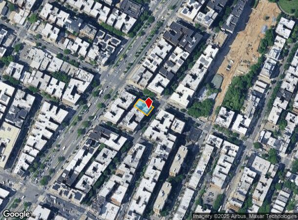  1279 Sheridan Ave, Bronx, NY Parcel Map