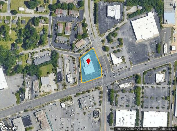  3702 W Gate City Blvd, Greensboro, NC Parcel Map