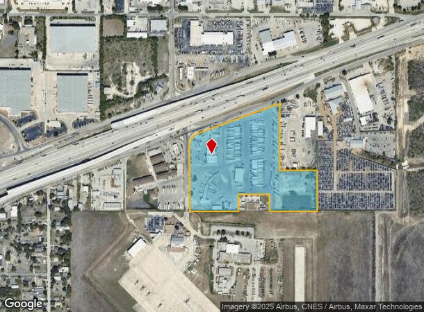  1112 Ackerman Rd, San Antonio, TX Parcel Map