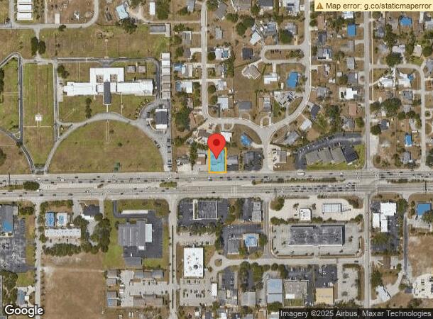  1625 Colonial Blvd, Fort Myers, FL Parcel Map