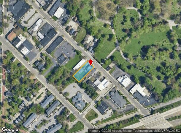  354 W Exchange St W, Akron, OH Parcel Map