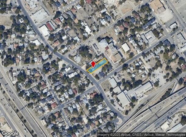 1012 N Flores St, San Antonio, TX Parcel Map