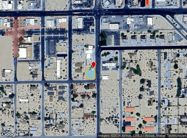  6594 Adobe Rd, Twentynine Palms, CA Parcel Map