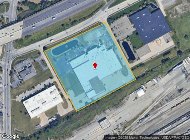  15500 S Waterloo Rd, Cleveland, OH Parcel Map