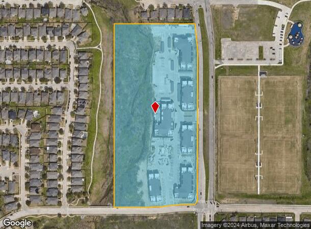  9001 N Beach St, Fort Worth, TX Parcel Map