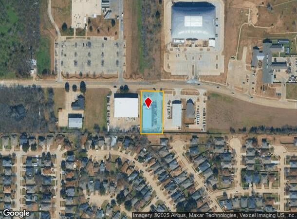 2337 W Warrior Trl, Grand Prairie, TX Parcel Map