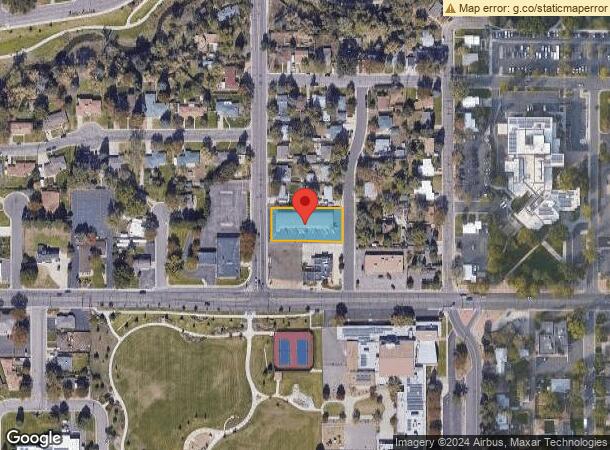  5840 Carr St, Arvada, CO Parcel Map