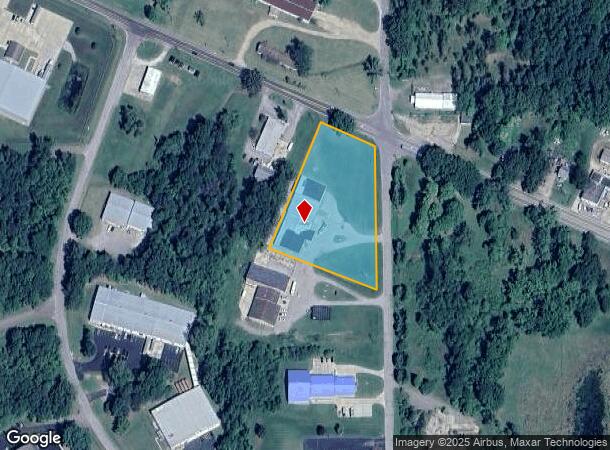 1009 Industrial Blvd, Albion, MI Parcel Map