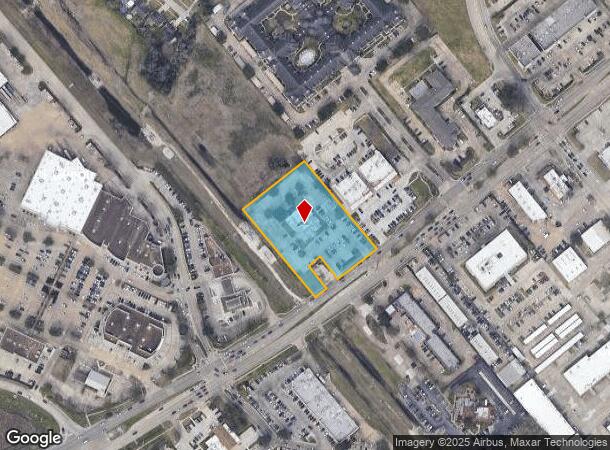 888 W Bay Area Blvd, Webster, TX Parcel Map
