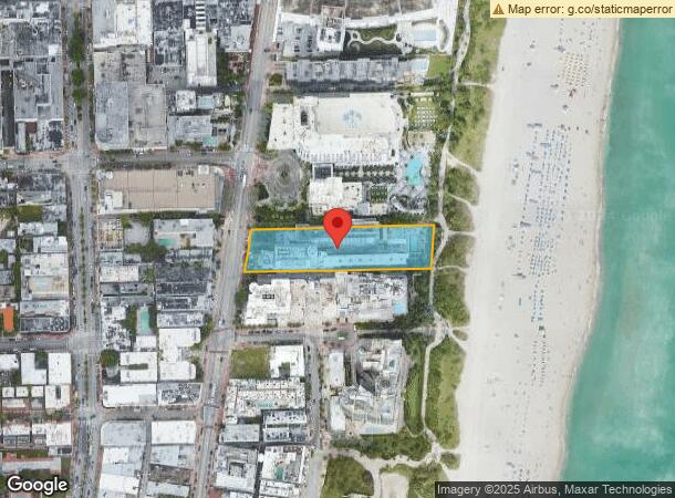  1545 Collins Ave, Miami Beach, FL Parcel Map