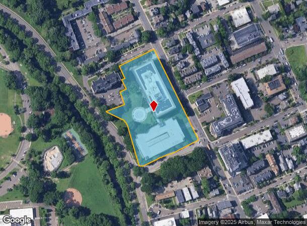  1600 Summer St, Stamford, CT Parcel Map