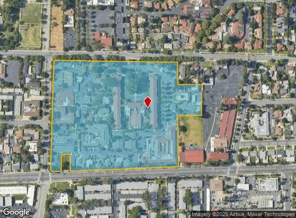  650 Harrison Ave, Claremont, CA Parcel Map