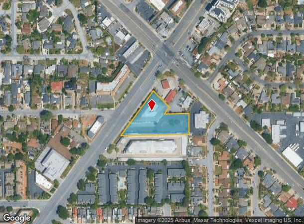  3190 S Bascom Ave, San Jose, CA Parcel Map