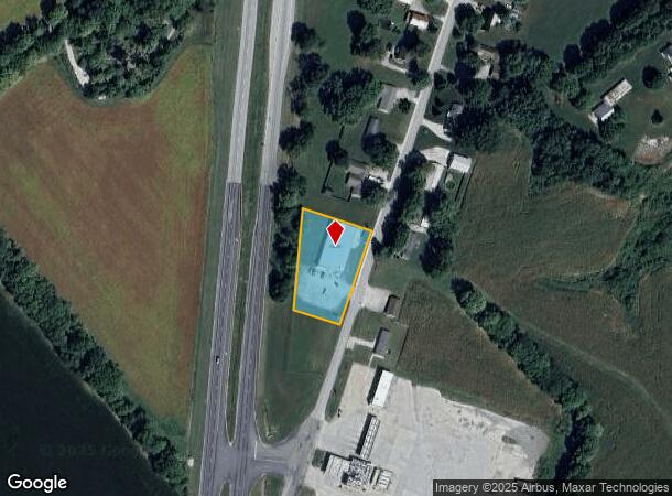  235 S Alexander St, Carlisle, IN Parcel Map