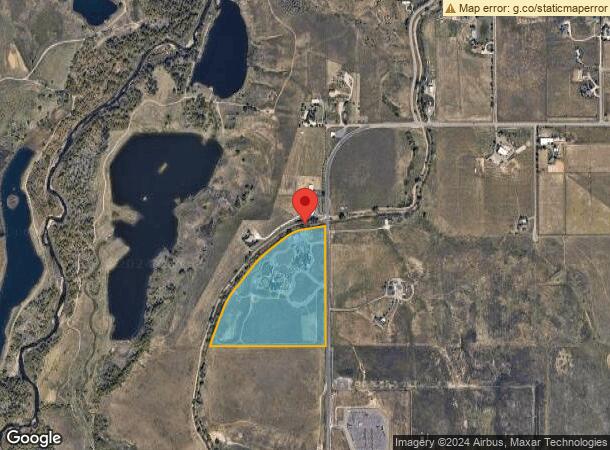  9635 N Rampart Range Rd, Littleton, CO Parcel Map