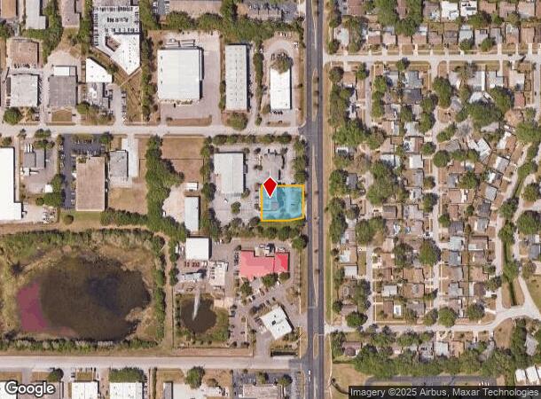  1744 N Belcher Rd, Clearwater, FL Parcel Map