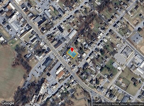 127 E Baltimore St, Taneytown, MD Parcel Map