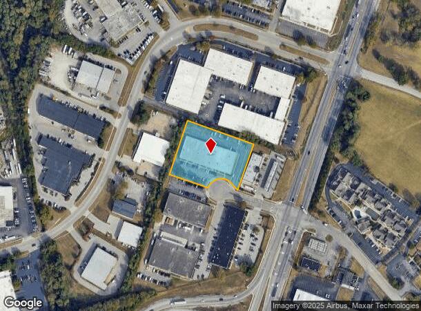  805 Newtown Cir, Lexington, KY Parcel Map