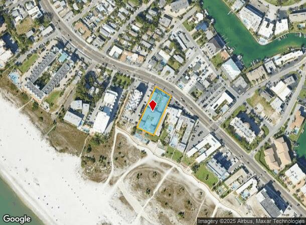  11800 Gulf Blvd, Treasure Island, FL Parcel Map