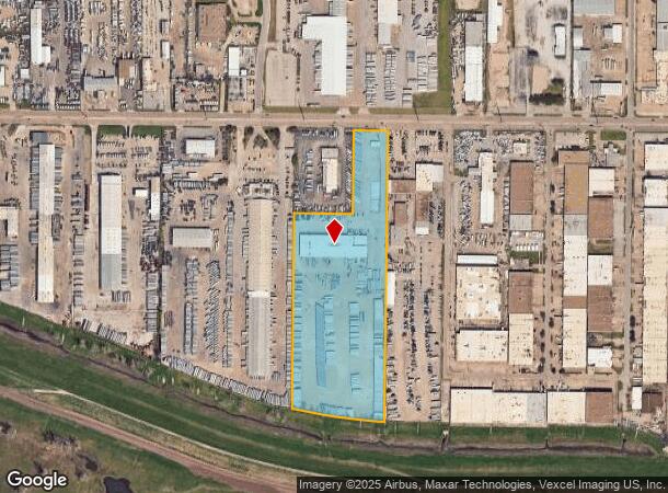  4132 Irving Blvd, Dallas, TX Parcel Map