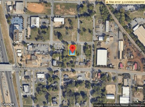  1017 E 8Th St, Little Rock, AR Parcel Map