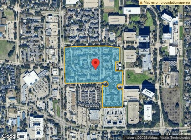  1415 Eldridge Pkwy, Houston, TX Parcel Map