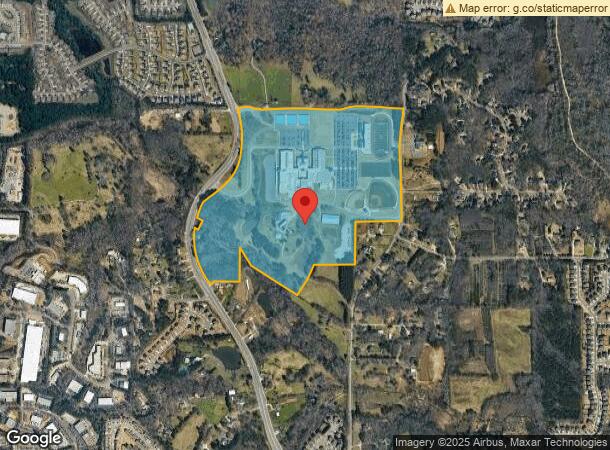  645 Mullinax Rd, Alpharetta, GA Parcel Map