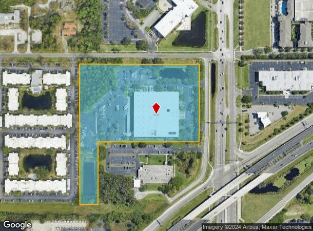  10100 Dr Martin Luther King St N, Saint Petersburg, FL Parcel Map