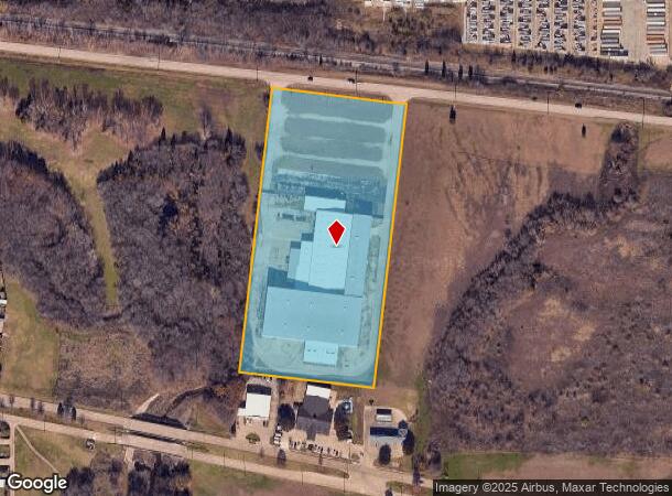 2202 E Scyene Rd, Mesquite, TX Parcel Map