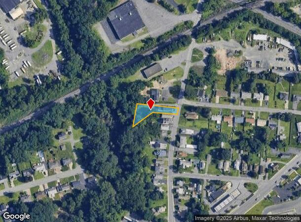 1704 Crane St, Schenectady, NY Parcel Map