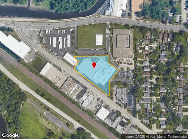 1865 Miner St, Des Plaines, IL Parcel Map