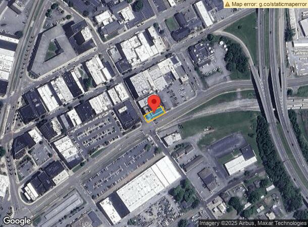  407 S Roan St, Johnson City, TN Parcel Map