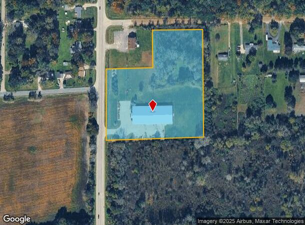 4055 S Sheridan Rd, Lennon, MI Parcel Map