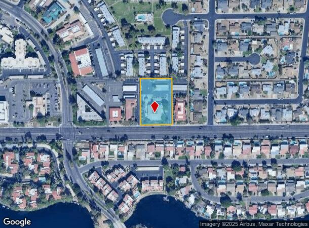  1232 E Baseline Rd, Tempe, AZ Parcel Map