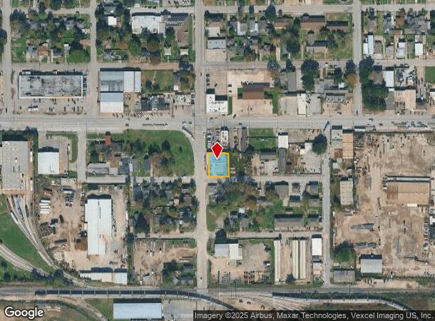 105 S Main St, Galena Park, TX Parcel Map
