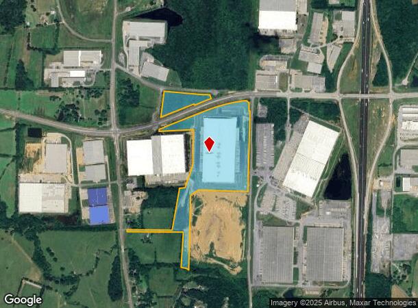 315 Clarence King Dr, Calhoun, GA Parcel Map