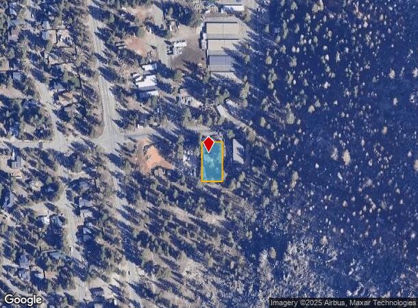  1032 Shakori Dr, South Lake Tahoe, CA Parcel Map