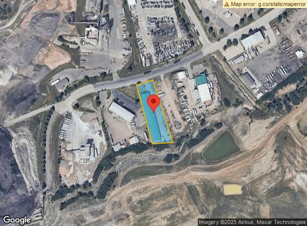  1050 Topeka Way, Castle Rock, CO Parcel Map