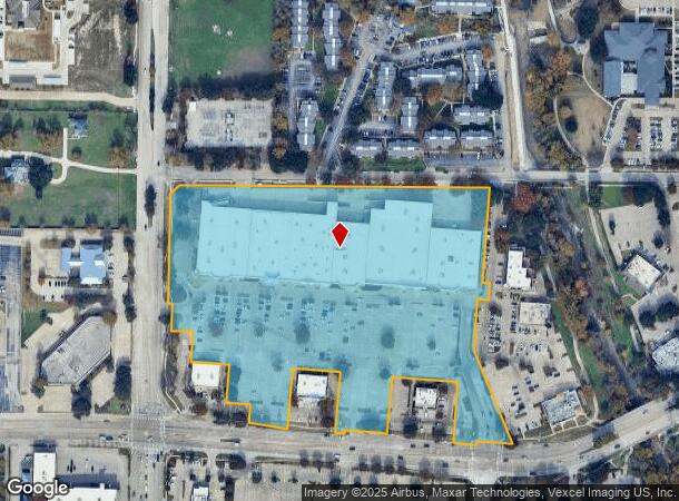 801 W 15Th St, Plano, TX Parcel Map