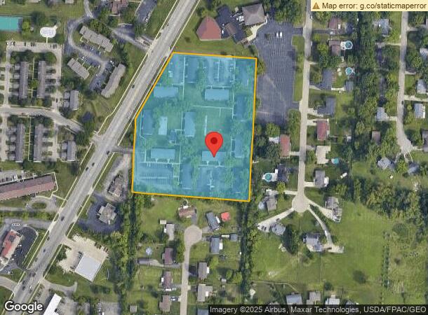  6896 Brandt Pike, Dayton, OH Parcel Map