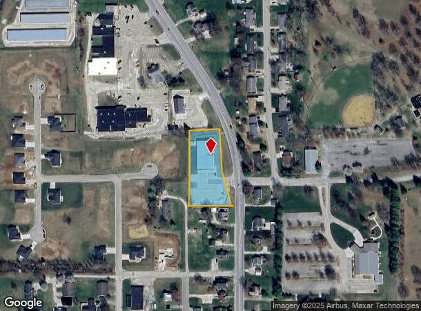 1805 Main St, Ferdinand, IN Parcel Map