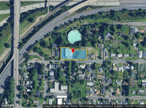  10455 Ne Fargo St, Portland, OR Parcel Map