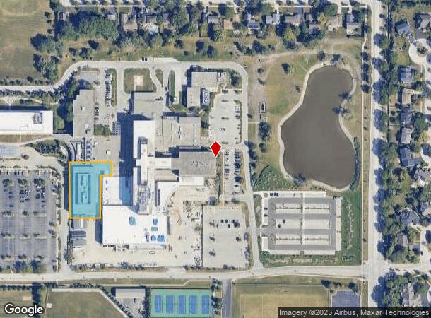 2100 Pfingsten Rd, Glenview, IL Parcel Map