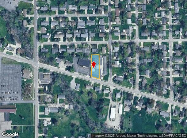  1320 Woodlawn Ave, Napoleon, OH Parcel Map