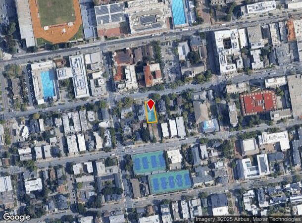  2312 Durant Ave, Berkeley, CA Parcel Map