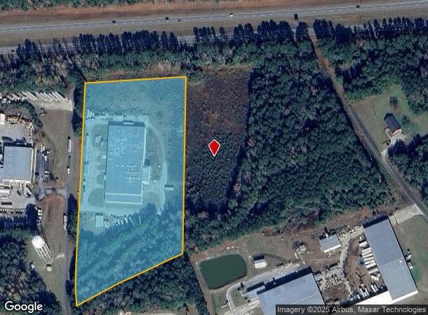  222 Industrial Blvd, Whiteville, NC Parcel Map