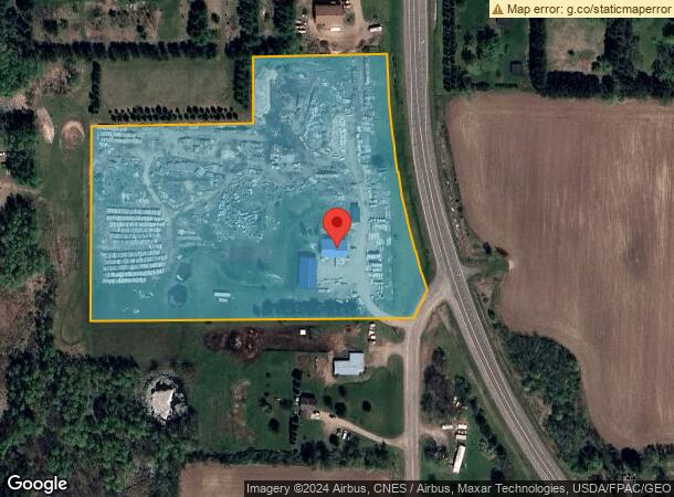  1381 King Rd, Ogilvie, MN Parcel Map