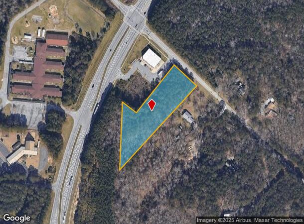  2639 Dennard Rd Ne, Conyers, GA Parcel Map